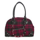Banned Alternative Handbag - Warren Plaid Red