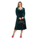 Banned Retro Vintage Dress - Royal Evening Emerald