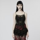 Punk Rave Gothic Top - Flower Cage