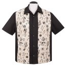 Steady Clothing Vintage Bowling Shirt - Vegas Light Panel...