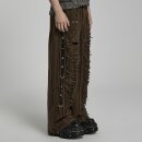 Punk Rave Jeans Trousers - Razorblade Brown
