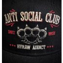 Hyraw Snapback Cap - Anti Social Club Flat Brim
