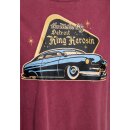 King Kerosin T-Shirt - Detroit Greaser Weinrot