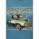 Maglietta King Kerosin - PICK UP 50 Blu cielo