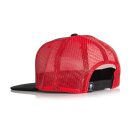 Sullen Clothing Trucker Cap - Spun Out červená/čierna