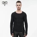 Devil Fashion Long Sleeve Top - Knitted