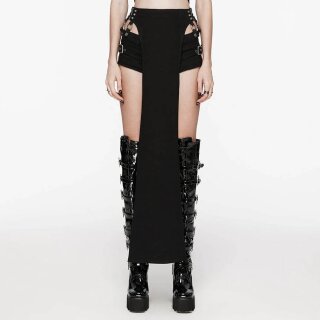 Punk Rave Maxi Skirt and Shorts - Temptress