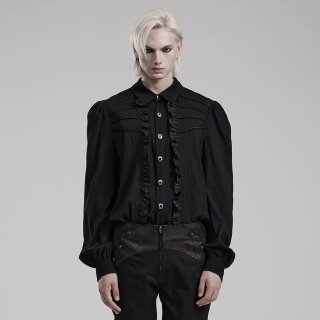 Punk Rave Gothic Shirt - Ciel du soir