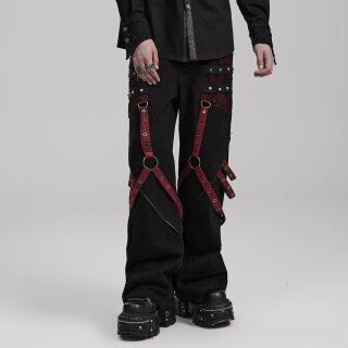 Punk Rave Pantalon - Bonded Red