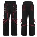 Punk Rave Pantaloni - Bonded Red