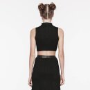 Punk Rave Crop Top - Seductress