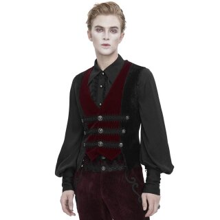 Devil Fashion Gilet - Taurian Red