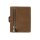 Jacks Inn 54 Porte-monnaie en cuir - Fuzzy Brown