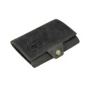 Jacks Inn 54 Leather wallet - Fuzzy Black