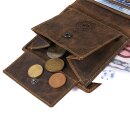 Jacks Inn 54 Leather wallet - Way Brown