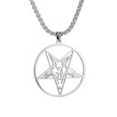 Easure Necklace - Pentagram Round