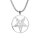 Easure Necklace - Pentagram Round