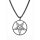 Easure Necklace - Pentagram Round Black