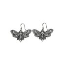 Easure Earrings - Skull Moth