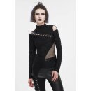 Devil Fashion Langarm Top - Eclipse of Shadows