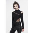 Devil Fashion Langarm Top - Eclipse of Shadows