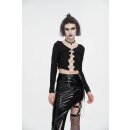 Devil Fashion Crop Top - Chains of Midnight