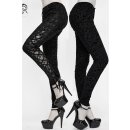 Devil Fashion Hose - Velvet Lace