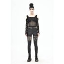 Devil Fashion Top a maniche lunghe - Mesh & Buckle