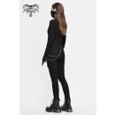 Devil Fashion Langarm Top - Shadowed Pins