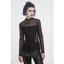 Devil Fashion Langarm Top - Dark Allure