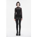 Devil Fashion Langarm Top - Dark Allure