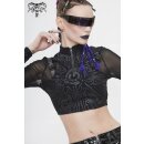 Devil Fashion Crop Top - Cyber Abyss