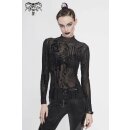 Devil Fashion Top a rete Langarm - Cyber Circuit