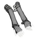 Devil Fashion Armstulpen - Midnight Mesh