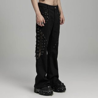 Punk Rave Flared trousers - Serpent