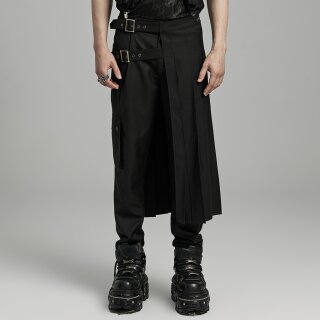 Punk Rave Mens skirt - Silent Shadows