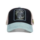 King Kerosin Casquette de camionneur - Unleash Spirit Black & Blue