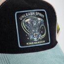 King Kerosin Trucker cap - Unleash Spirit Black & Blue