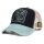 King Kerosin Trucker cap - Unleash Spirit Black & Blue