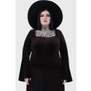 KILLSTAR Long sleeve velvet top - Heliria