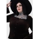 KILLSTAR Long sleeve velvet top - Heliria