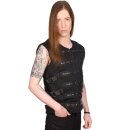 Black Pistol Gothic Weste - Button Vest