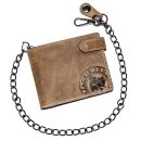 Jacks Inn 54 Leather Wallet with Chain - Vesper