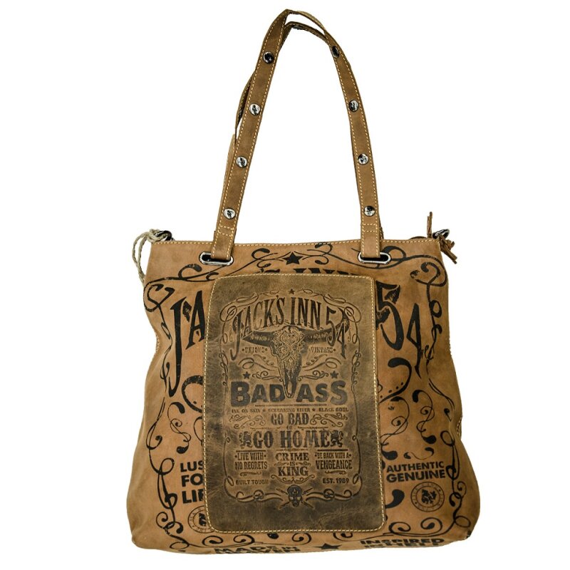 Jack's Inn 54 Leather Tote Bag - Americano, € 189,00