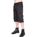 Black Pistol Shorts - Chain Short Pants Denim