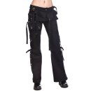 Black Pistol Ladies Jeans Trousers - Belt Bag Denim