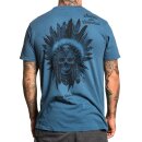 Sullen Clothing T-Shirt - Know Your Enemy Steel Bleu