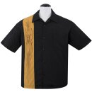 Steady Clothing Vintage Bowling Shirt - v8 gessato...