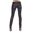 Bloodletting Ladies Jeans Pants - Tight Zip Hipster Art...