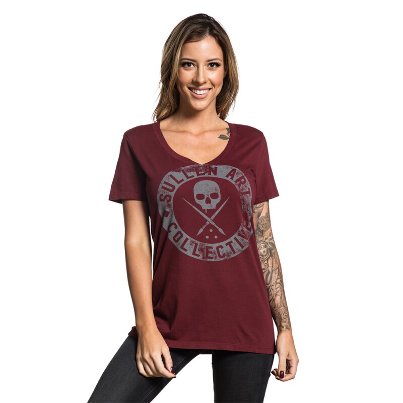 Sullen Clothing Ladies' T-Shirt - Cracked Badge, € 34,95